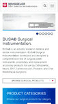 Mobile Screenshot of busamedical.com